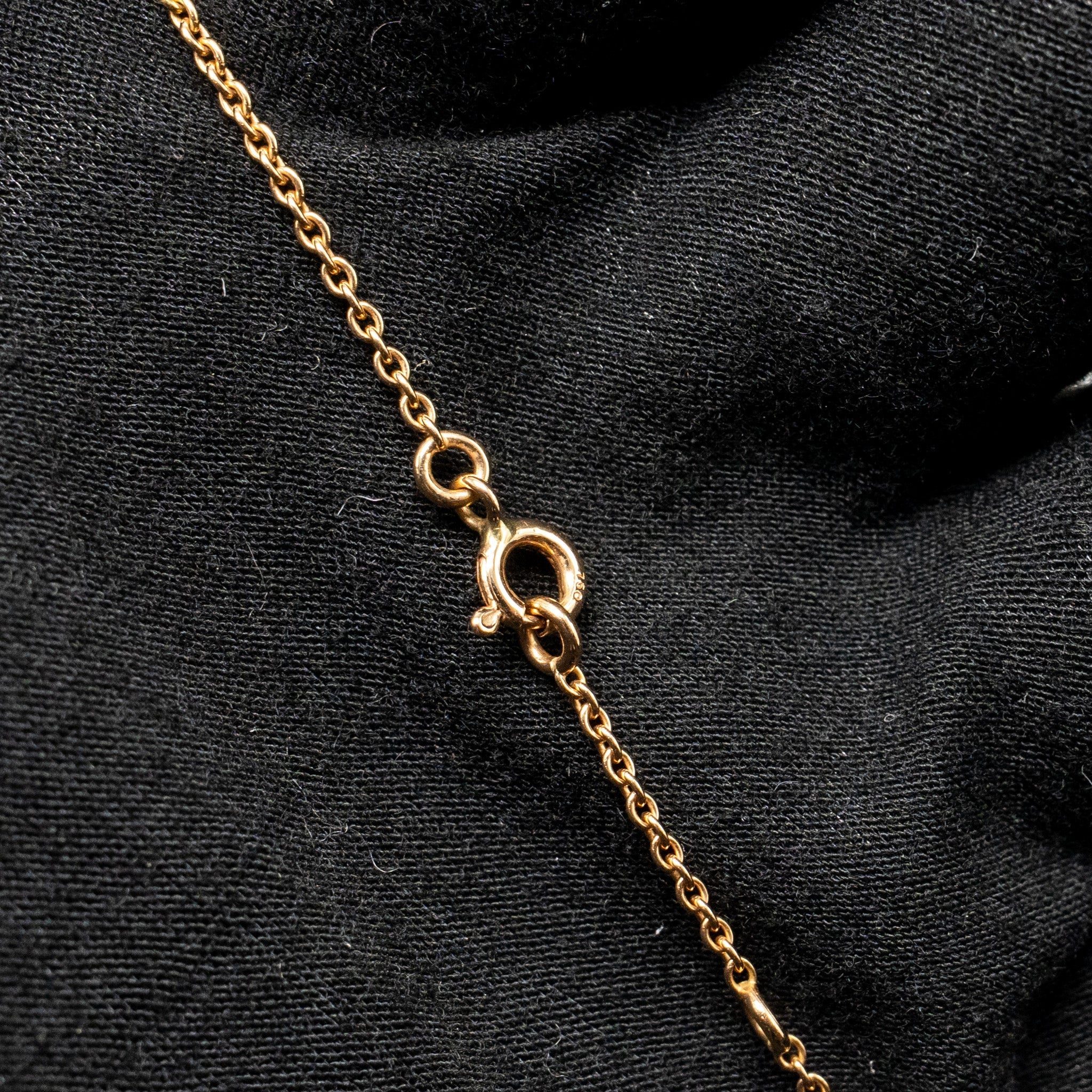 HERMES AMULETTE KELLY PENDANT ROSE GOLD DIAMONDS
