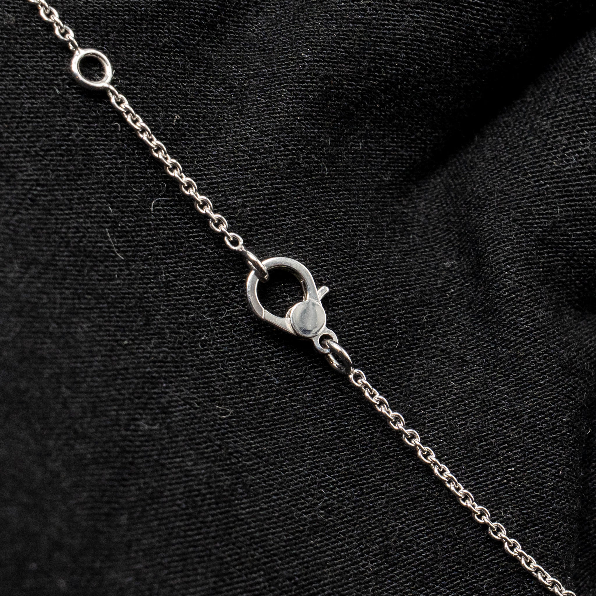 HERMES FINESSE PENDANT WHITE GOLD DIAMONDS