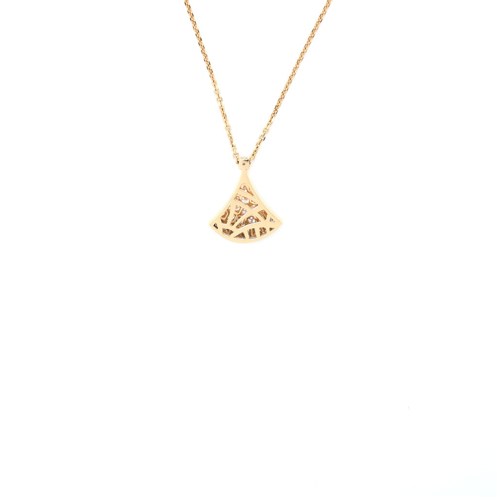 BVLGARI DIVA’S DREAM NECKLACE ROSE GOLD DIAMONDS