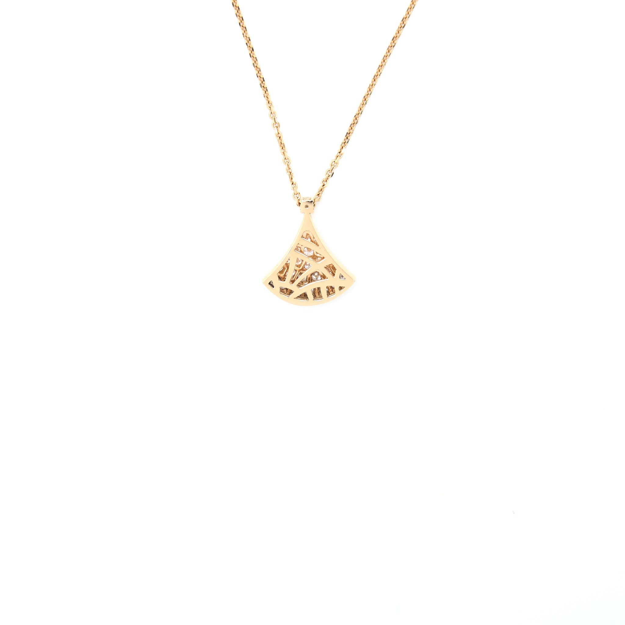 BVLGARI DIVA’S DREAM NECKLACE ROSE GOLD DIAMONDS