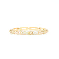 HERMES KELLY CHAINE BRACELET ROSE GOLD FULL DIAMONDS