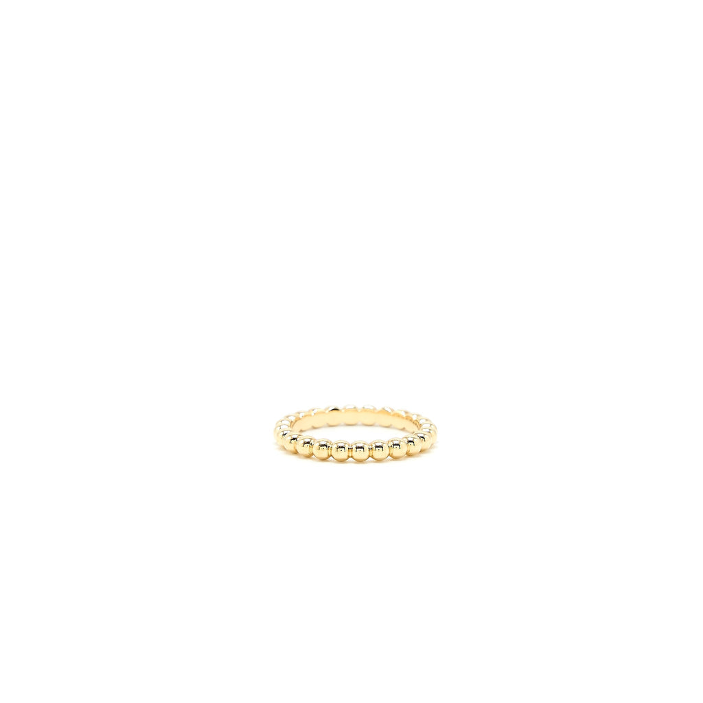 VAN CLEEF & ARPELS PERLÉE PEARLS OF GOLD RING YELLOW GOLD