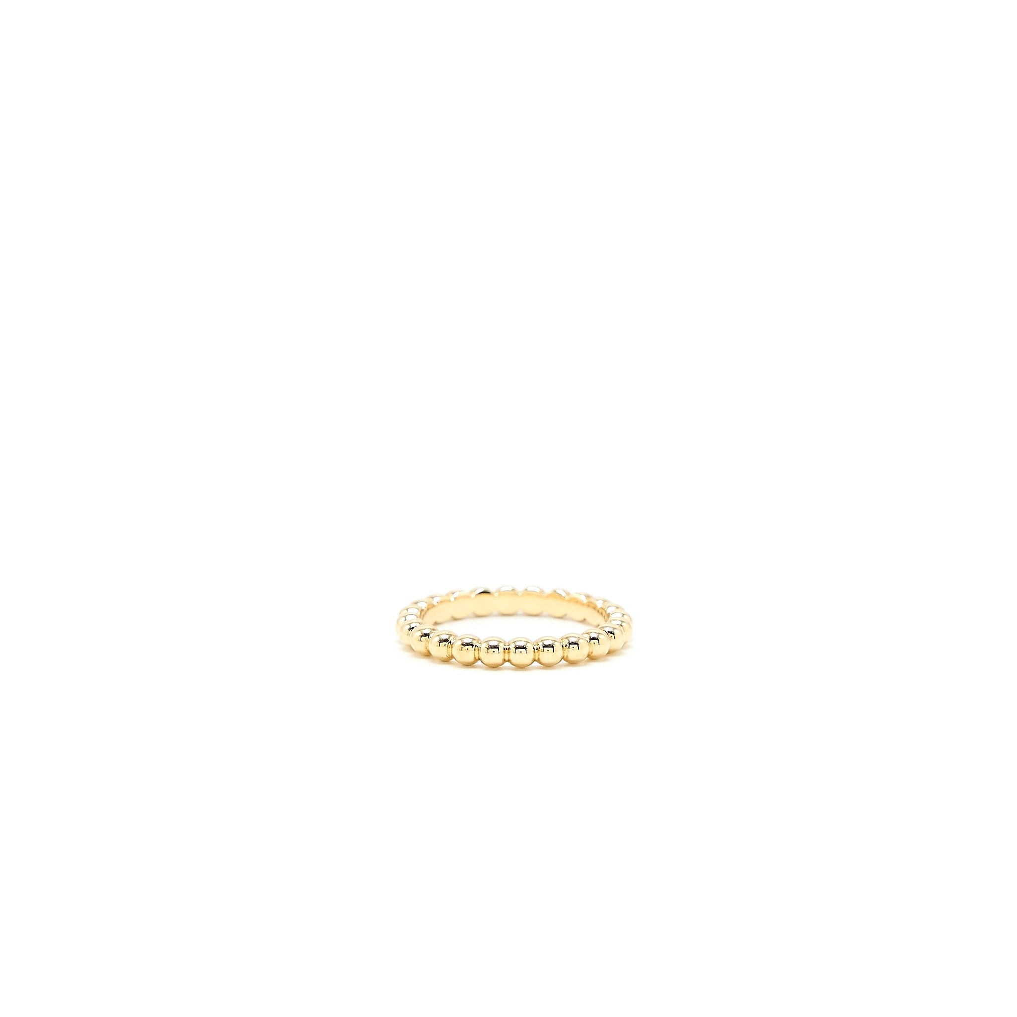 VAN CLEEF & ARPELS PERLÉE PEARLS OF GOLD RING YELLOW GOLD