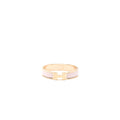 HERMES CLIC H BRACELET ROSE CANDEUR RGHW