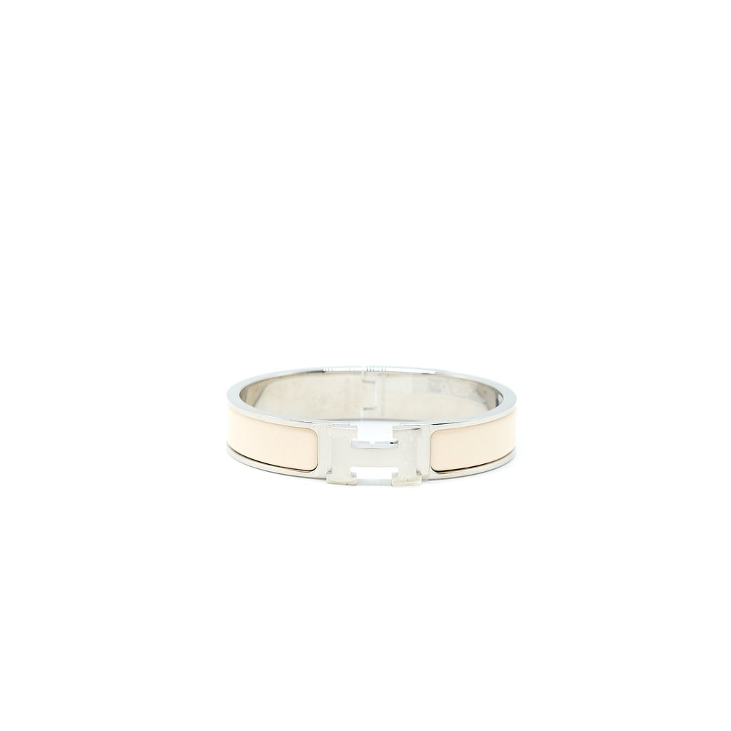 HERMES CLIC H BRACELET CREME SHW