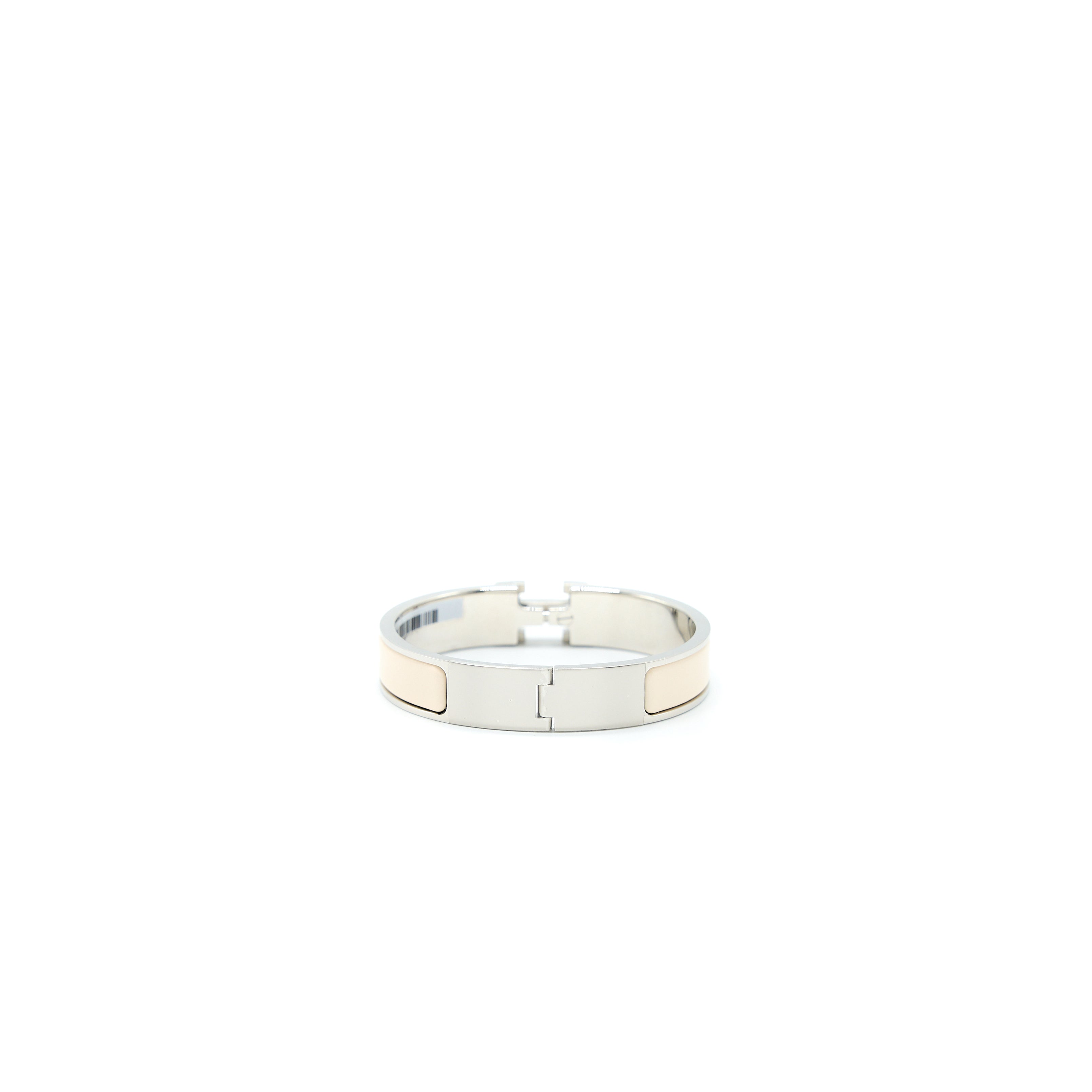 HERMES CLIC H BRACELET CREME SHW