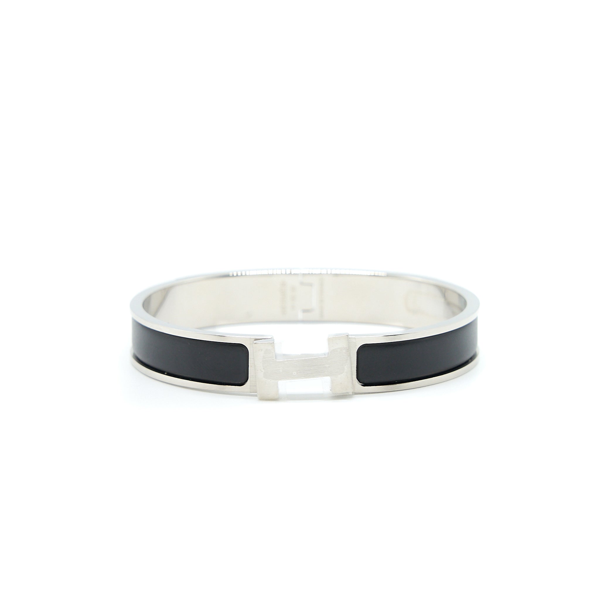 HERMES SIZE T6 CLIC HH LAITON FINITI BLACK MATTE SHW
