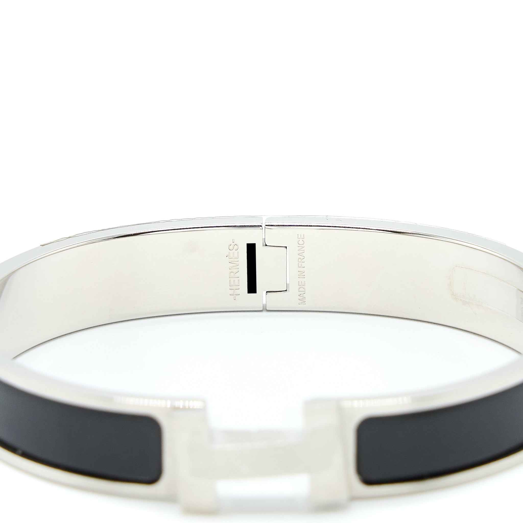 HERMES SIZE T6 CLIC HH LAITON FINITI BLACK MATTE SHW