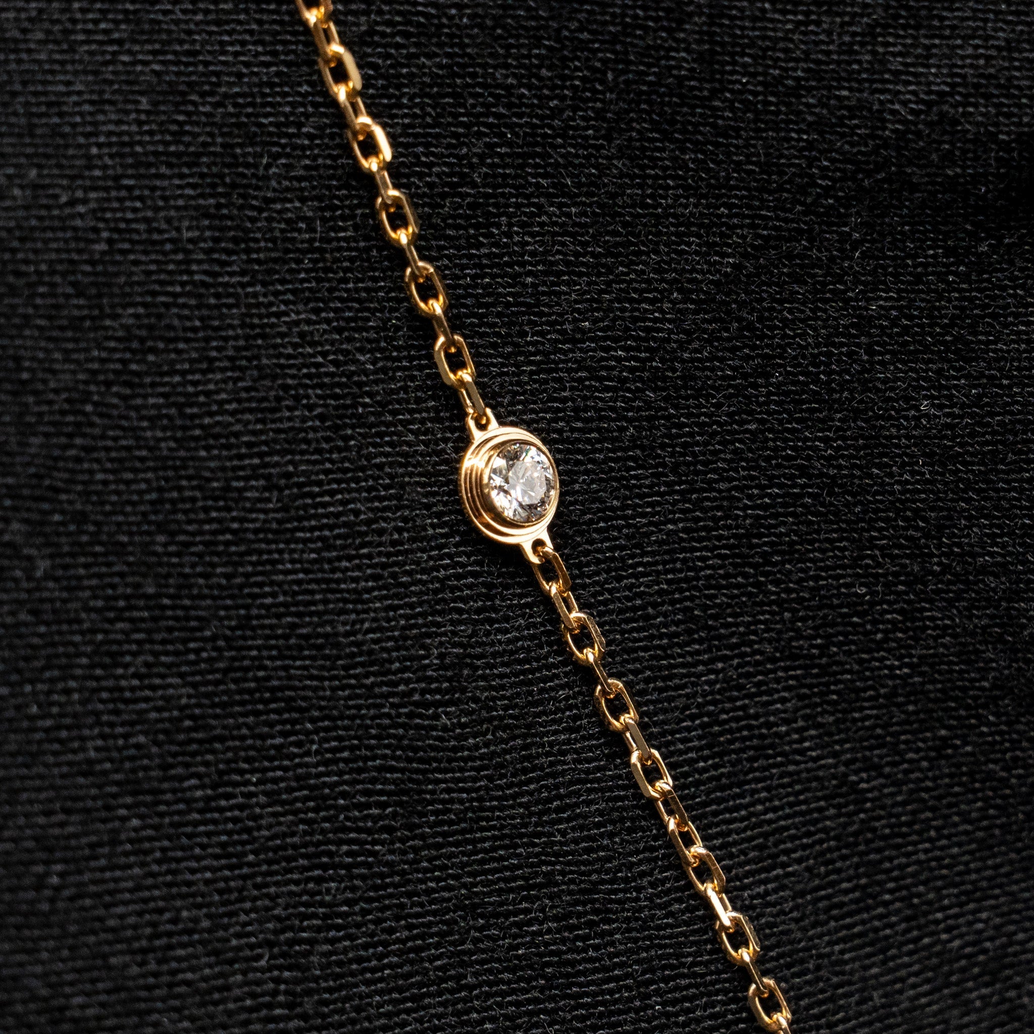 CARTIER D’AMOUR BRACELET ROSE GOLD, DIAMOND