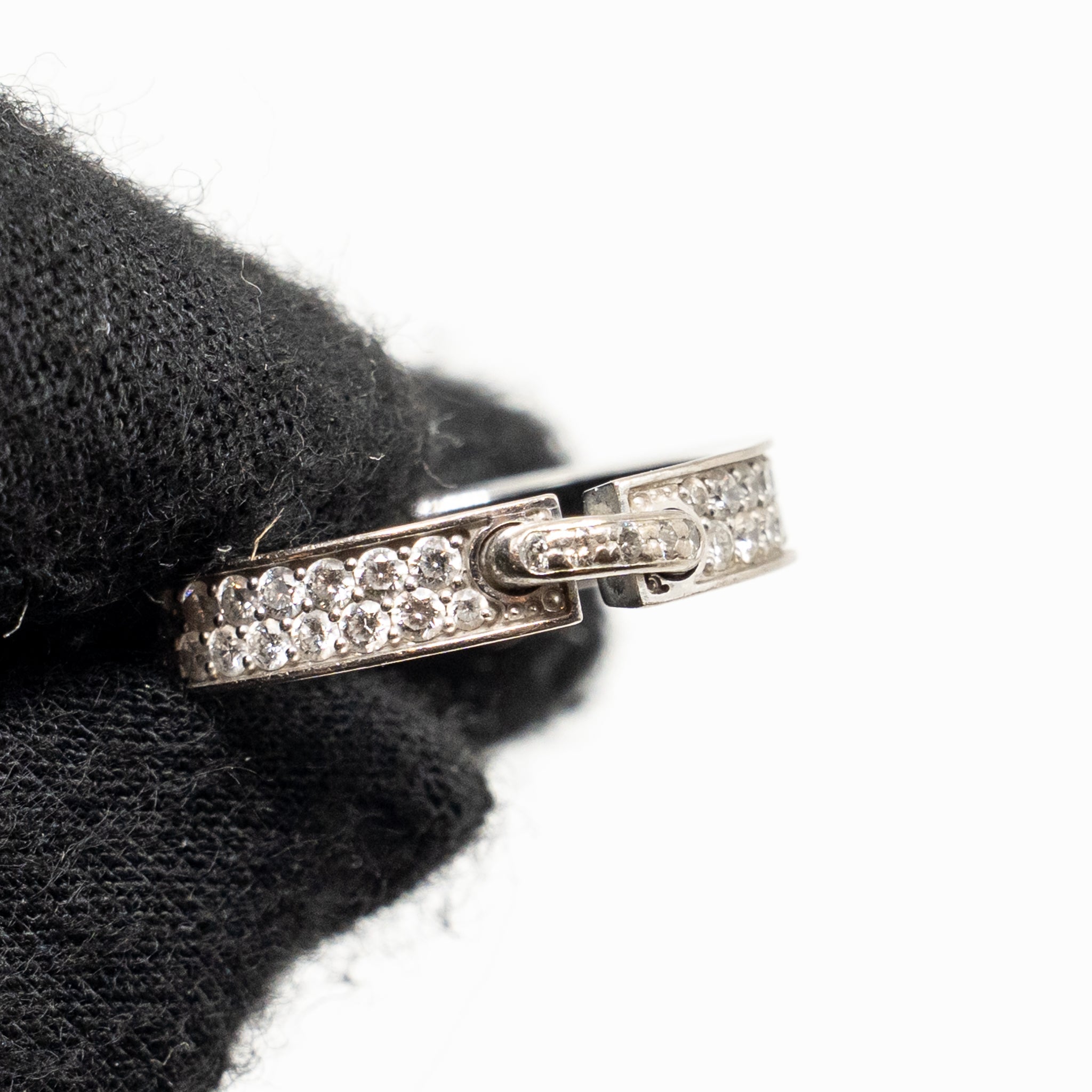 CHAUMET LIENS EVIDENCE WEDDING BAND WHITE GOLD DIAMONDS
