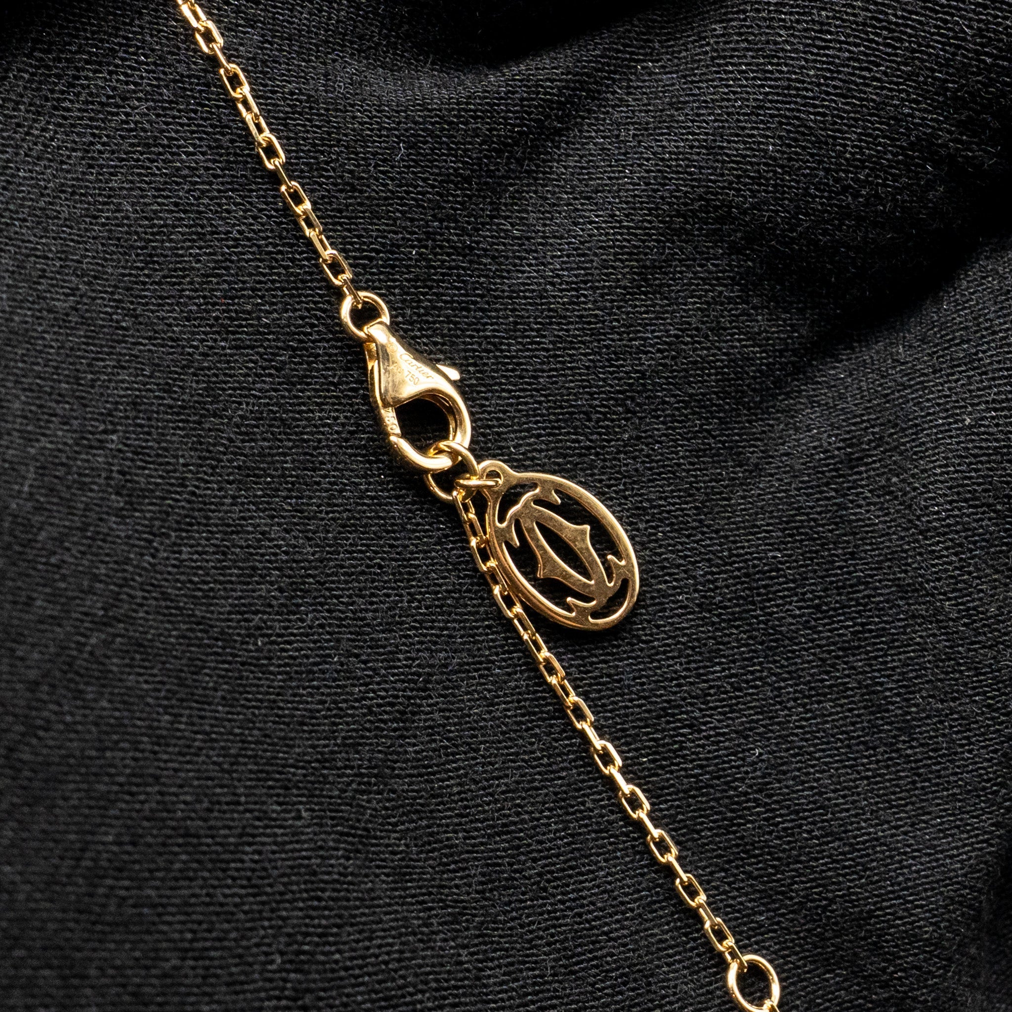 CARTIER D’AMOUR NECKLACE LARGE MODEL YELLOW GOLD, DIAMOND