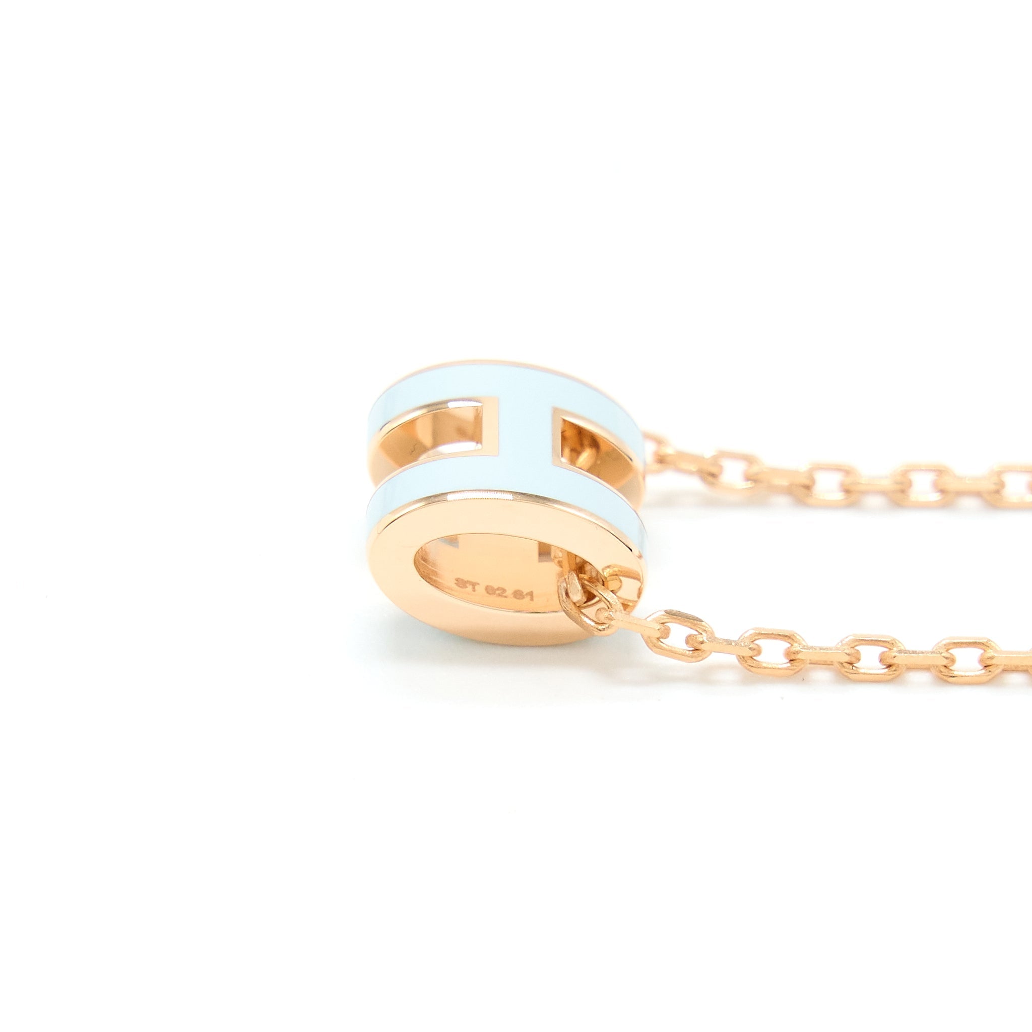 HERMES MINI POP H PENDANT BLUE ZEPHYR RGHW