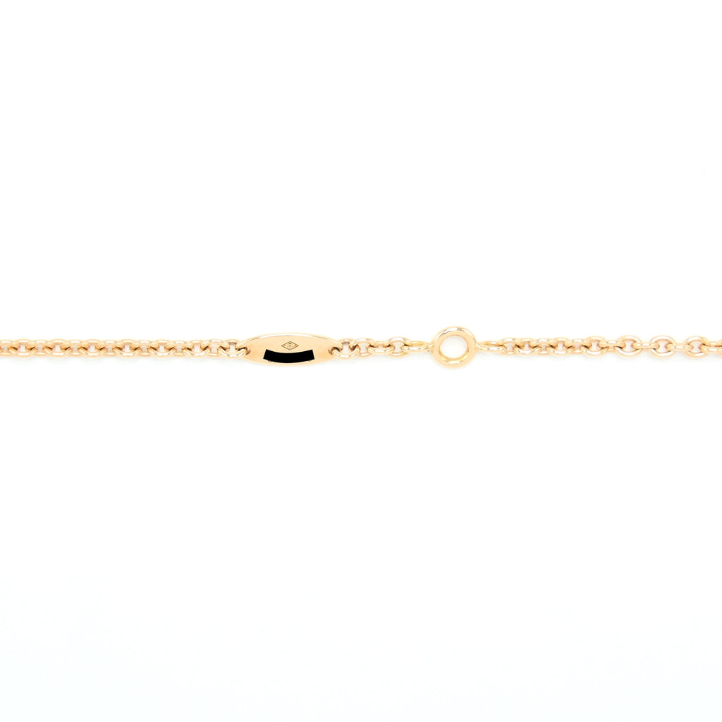 DIOR LARGE ROSE DES VENTS MEDALLION ROSE GOLD WITH DIAMOND AND ONYX