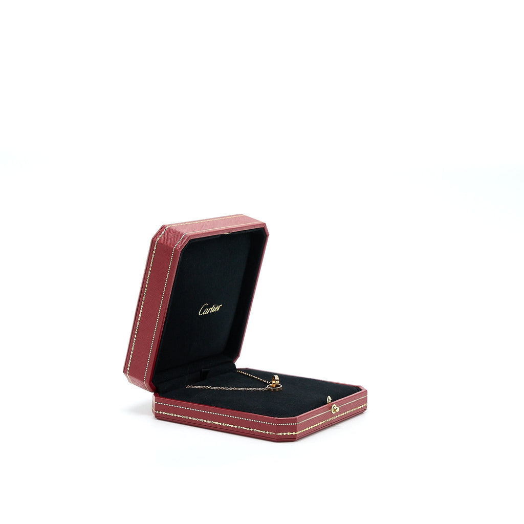 CARTIER LOVE NECKLACE ROSE GOLD