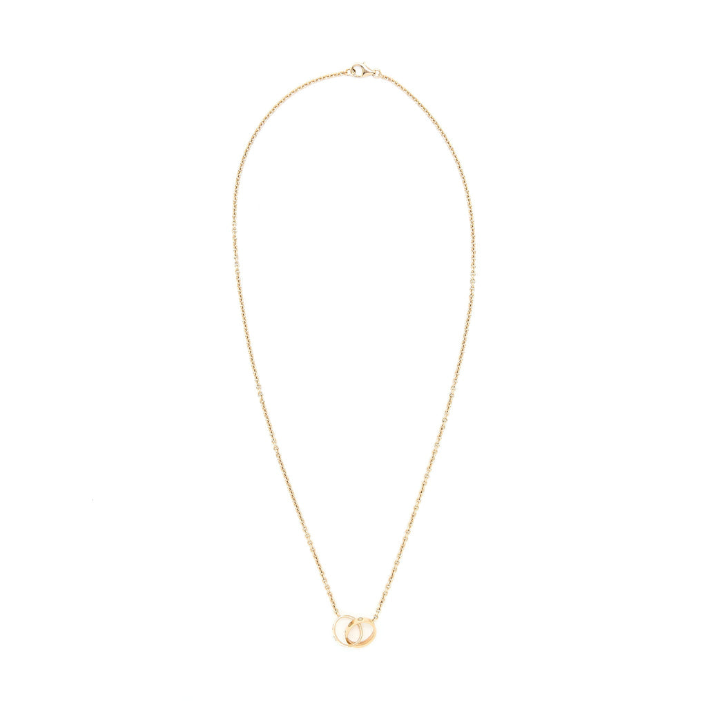 CARTIER LOVE NECKLACE ROSE GOLD