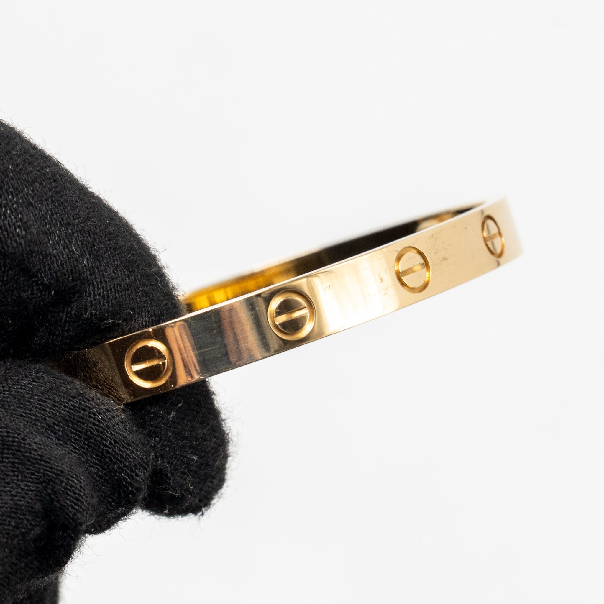 CARTIER LOVE BRACELET CLASSIC MODEL YELLOW GOLD