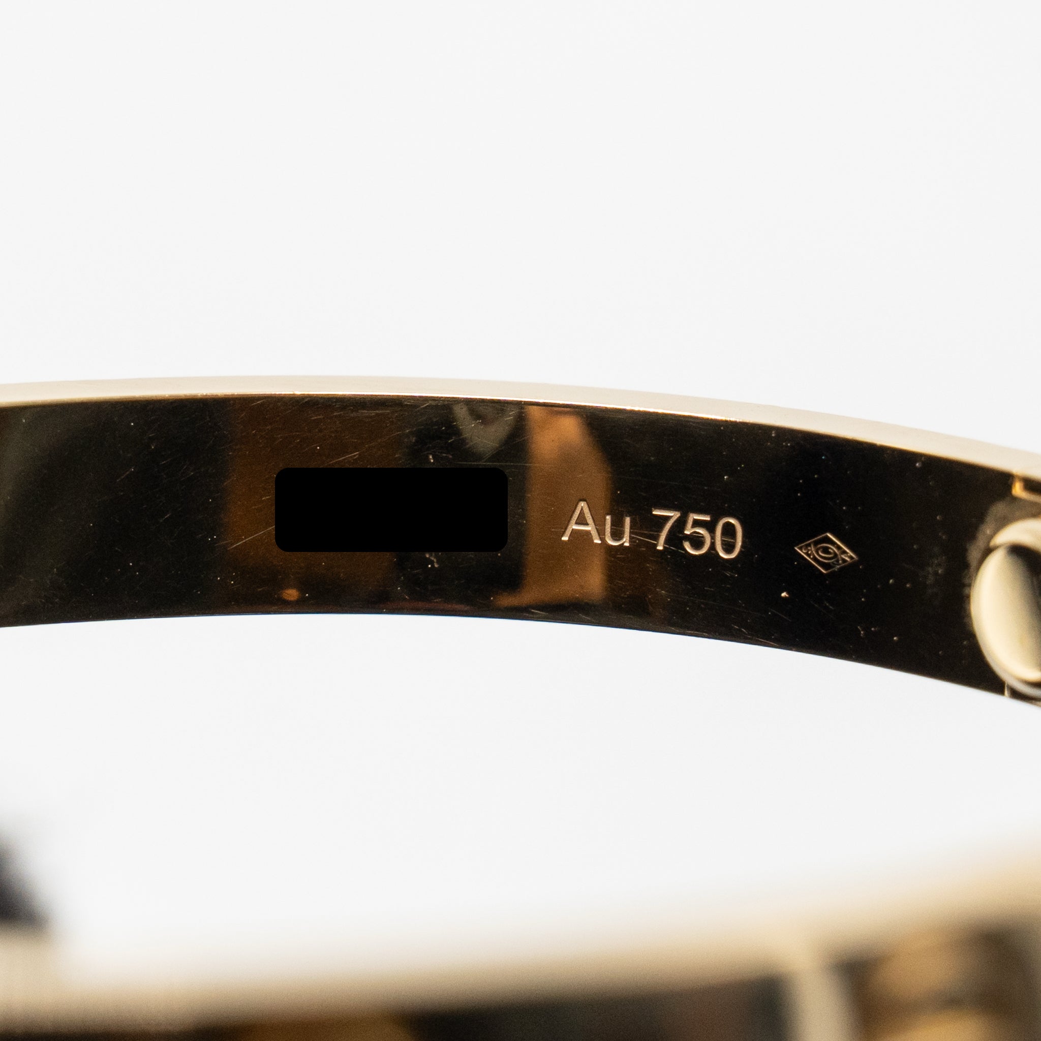 CARTIER LOVE BRACELET CLASSIC MODEL YELLOW GOLD