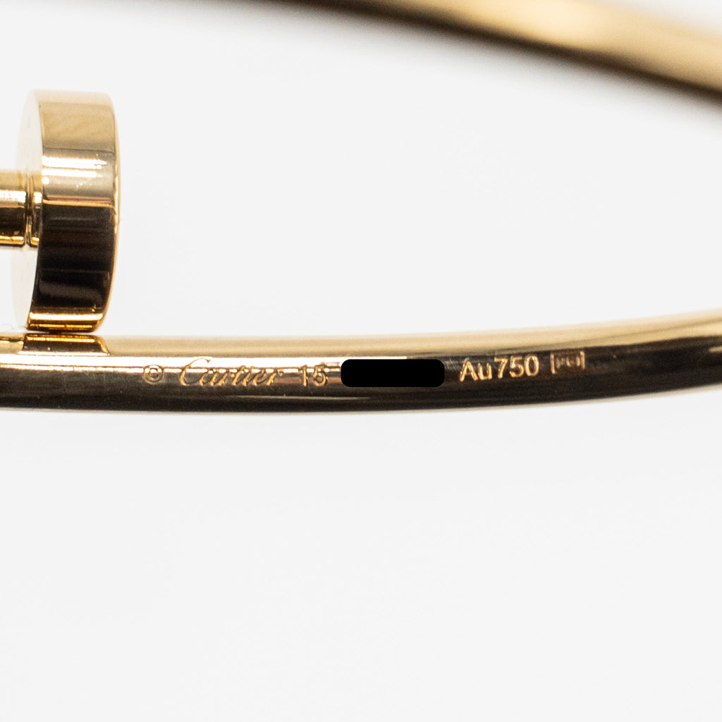CARTIER JUSTE UN CLOU BRACELET YELLOW GOLD