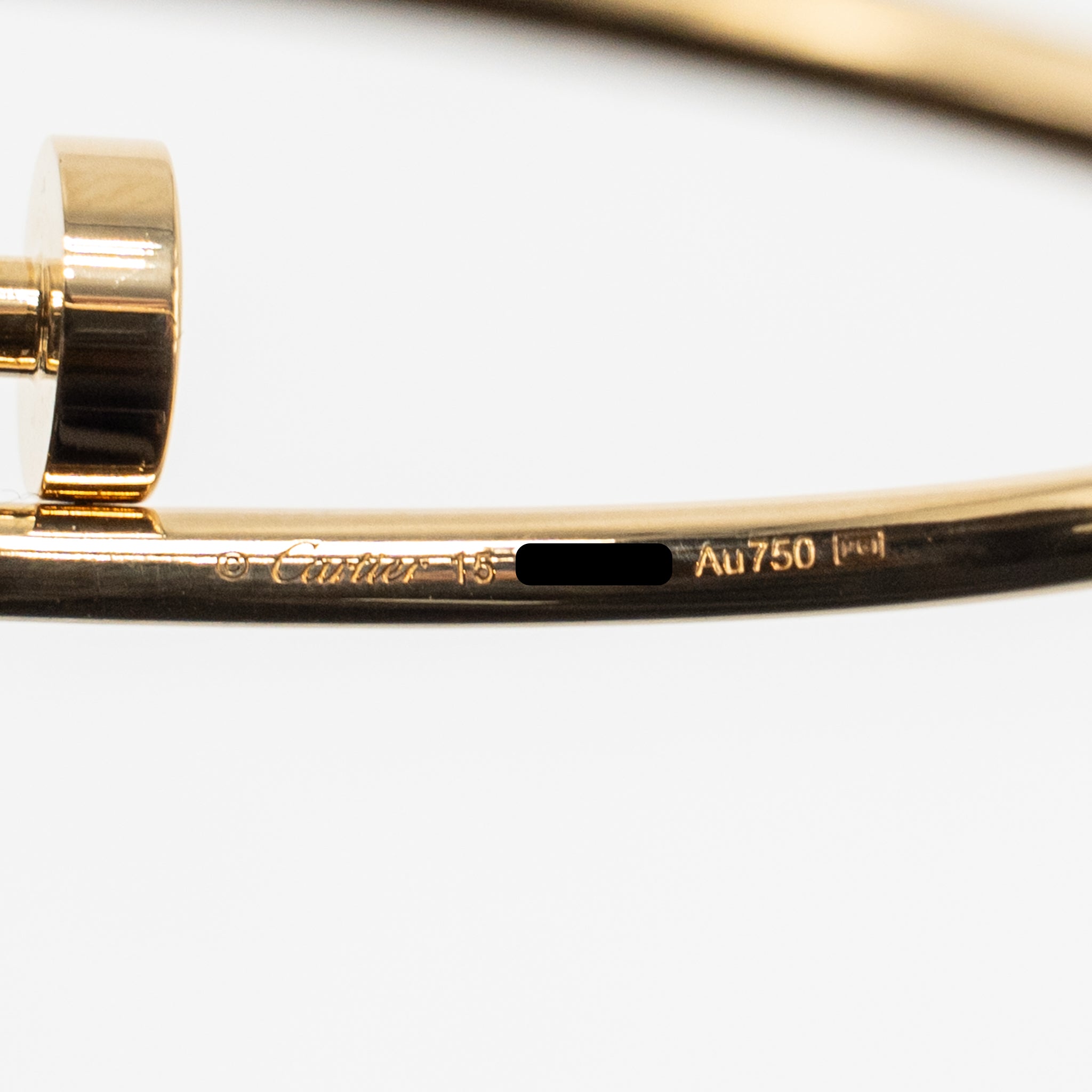 CARTIER JUSTE UN CLOU BRACELET YELLOW GOLD