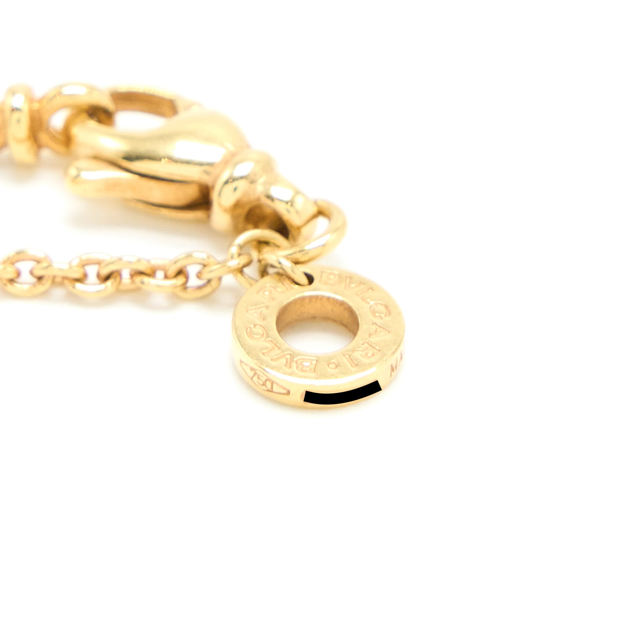 BVLGARI B.ZERO 1 NECKLACE YELLOW GOLD DIAMONDS (OLD VERSION)