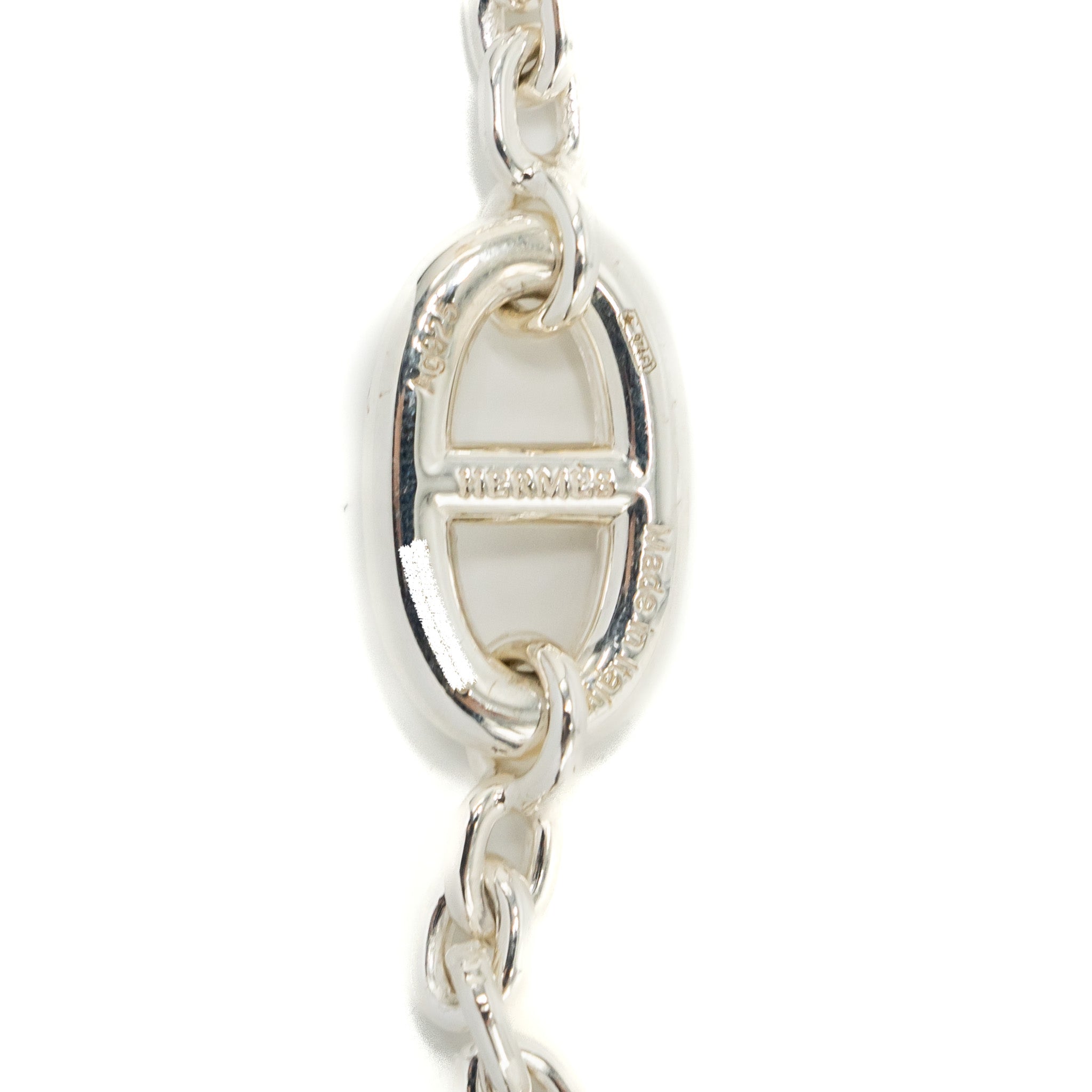 HERMES 80CM FARANDOLE LONG NECKLACE 925 STERLING SILVER