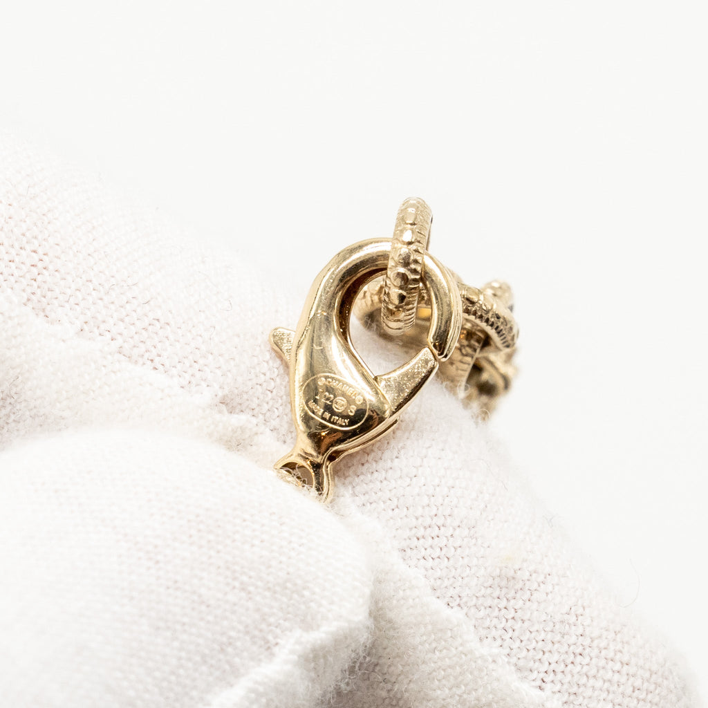 CHANEL CC LOGO PEARL CHOCKER/NECKLACE LIGHT GOLD TONE