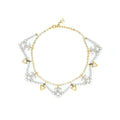 CHANEL CRYSTAL CC CHOKER GOLD TONE