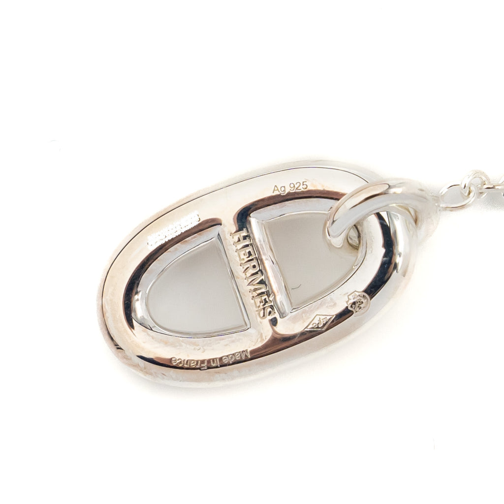 HERMES FARANDOLE EARRINGS STERLING SILVER