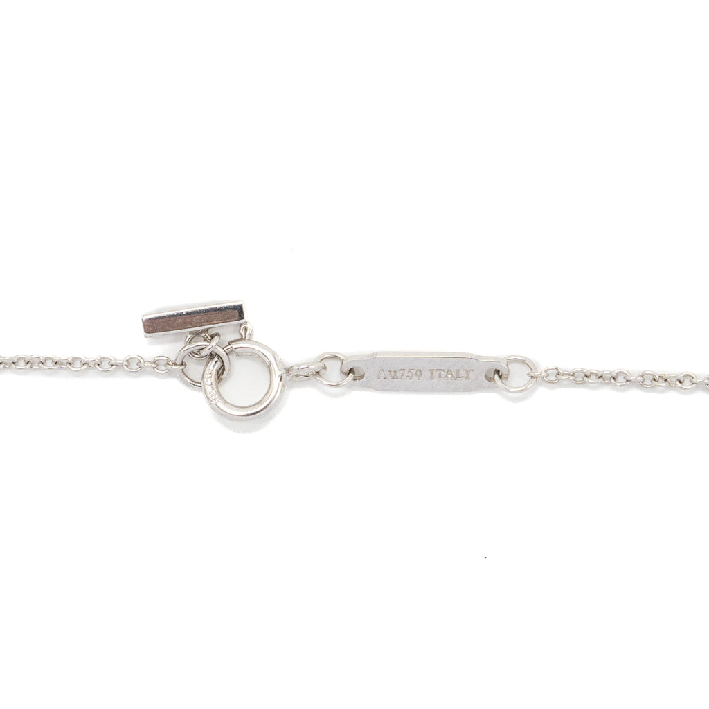 TIFFANY T SMILE PENDANT WHITE GOLD