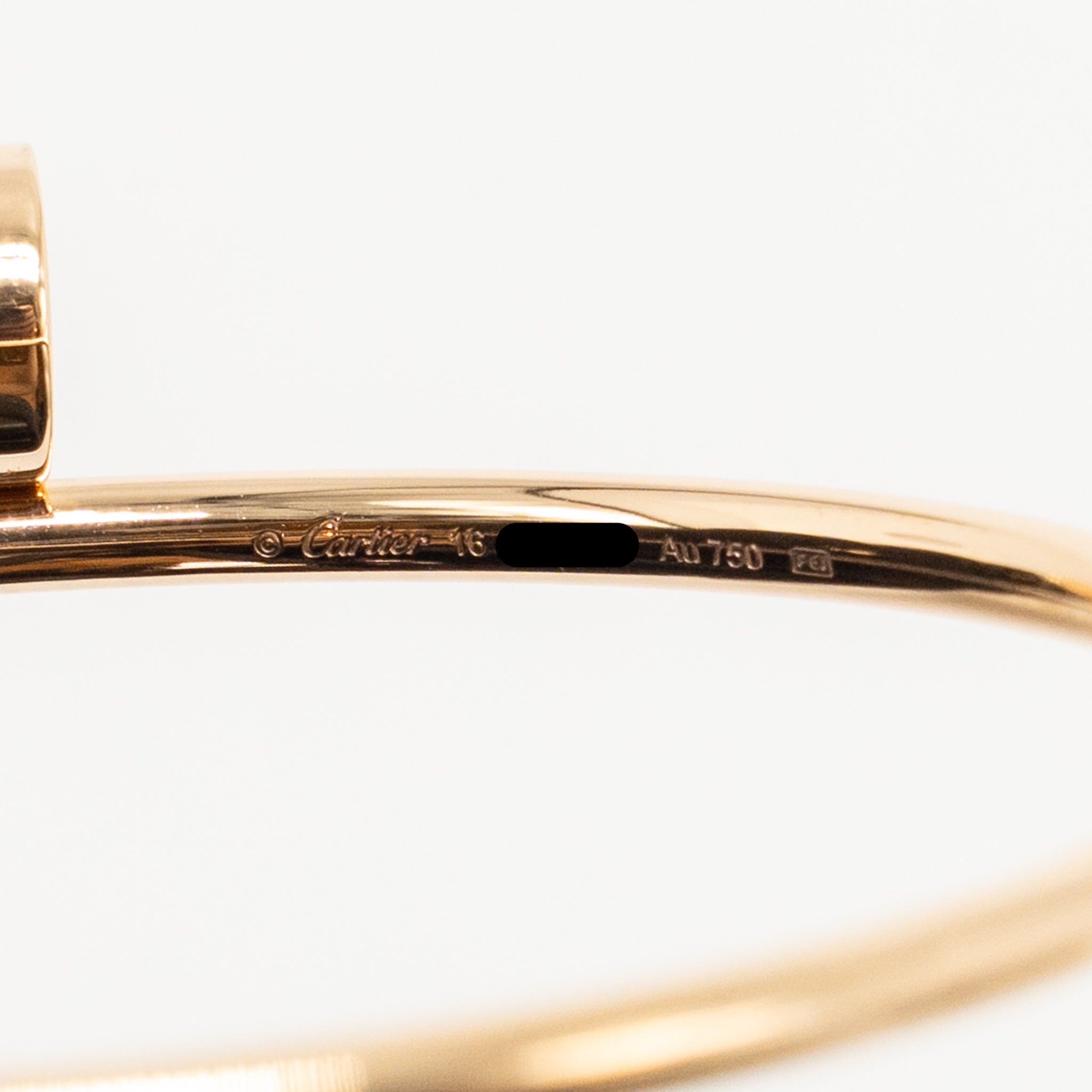 CARTIER JUSTE UN CLOU BRACELET ROSE GOLD