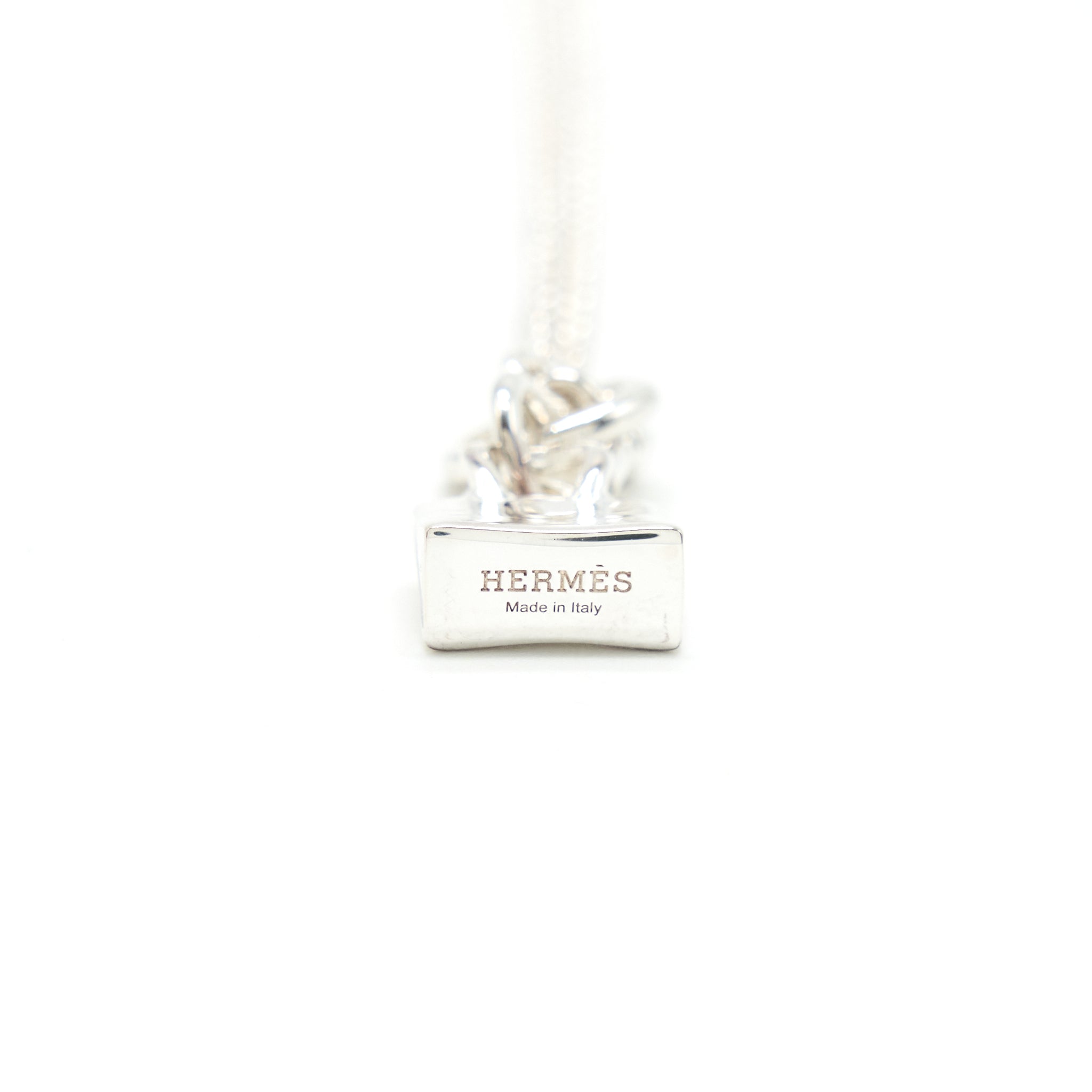HERMES BIRKIN AMULETTE PENDANT STERLING SILVER