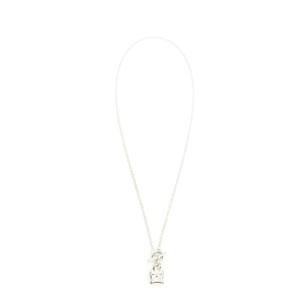 HERMES BIRKIN AMULETTE PENDANT STERLING SILVER