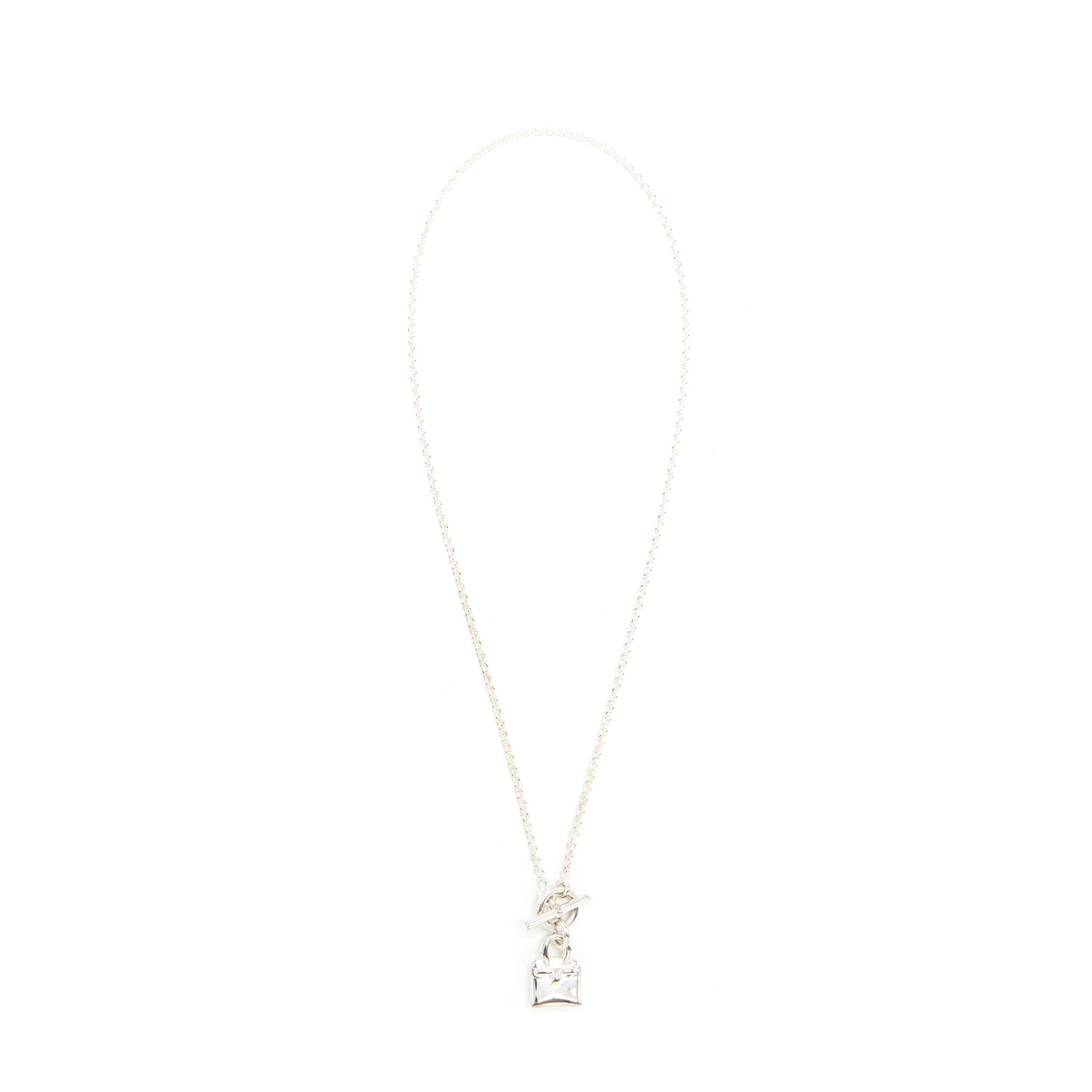HERMES BIRKIN AMULETTE PENDANT STERLING SILVER