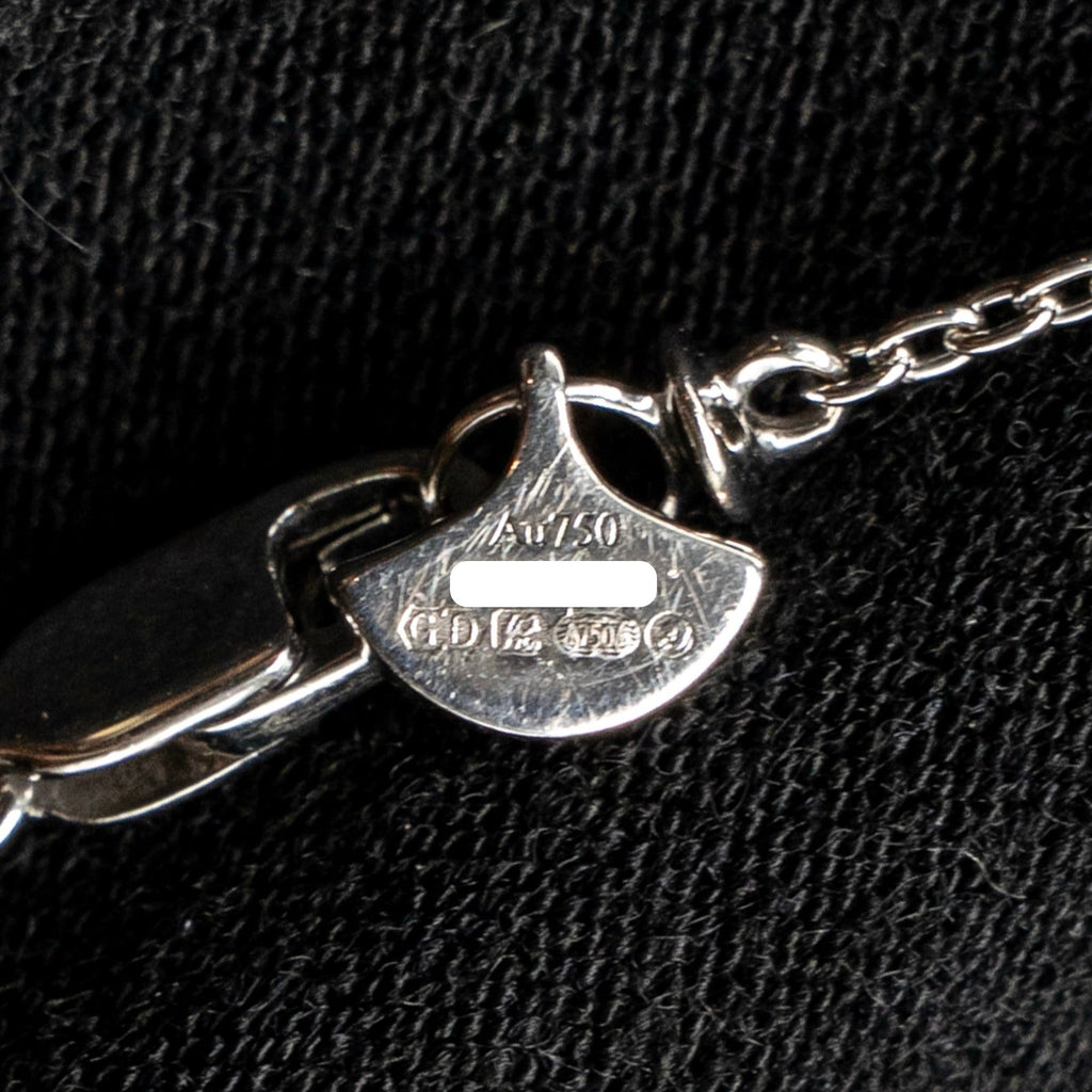 GRAFF DOUBLE BUTTERFLY SILHOUETTE PENDANT WHITE GOLD DIAMONDS