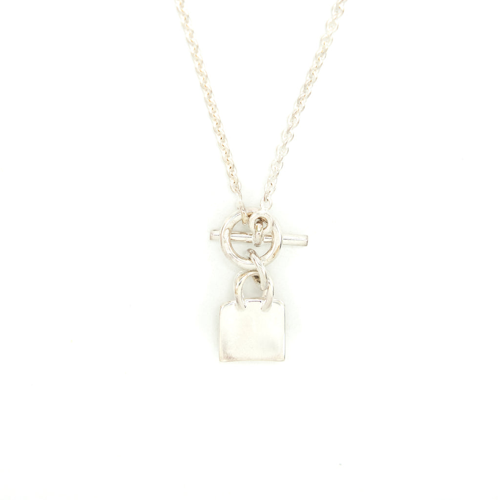 HERMES BIRKIN AMULETTE PENDANT STERLING SILVER