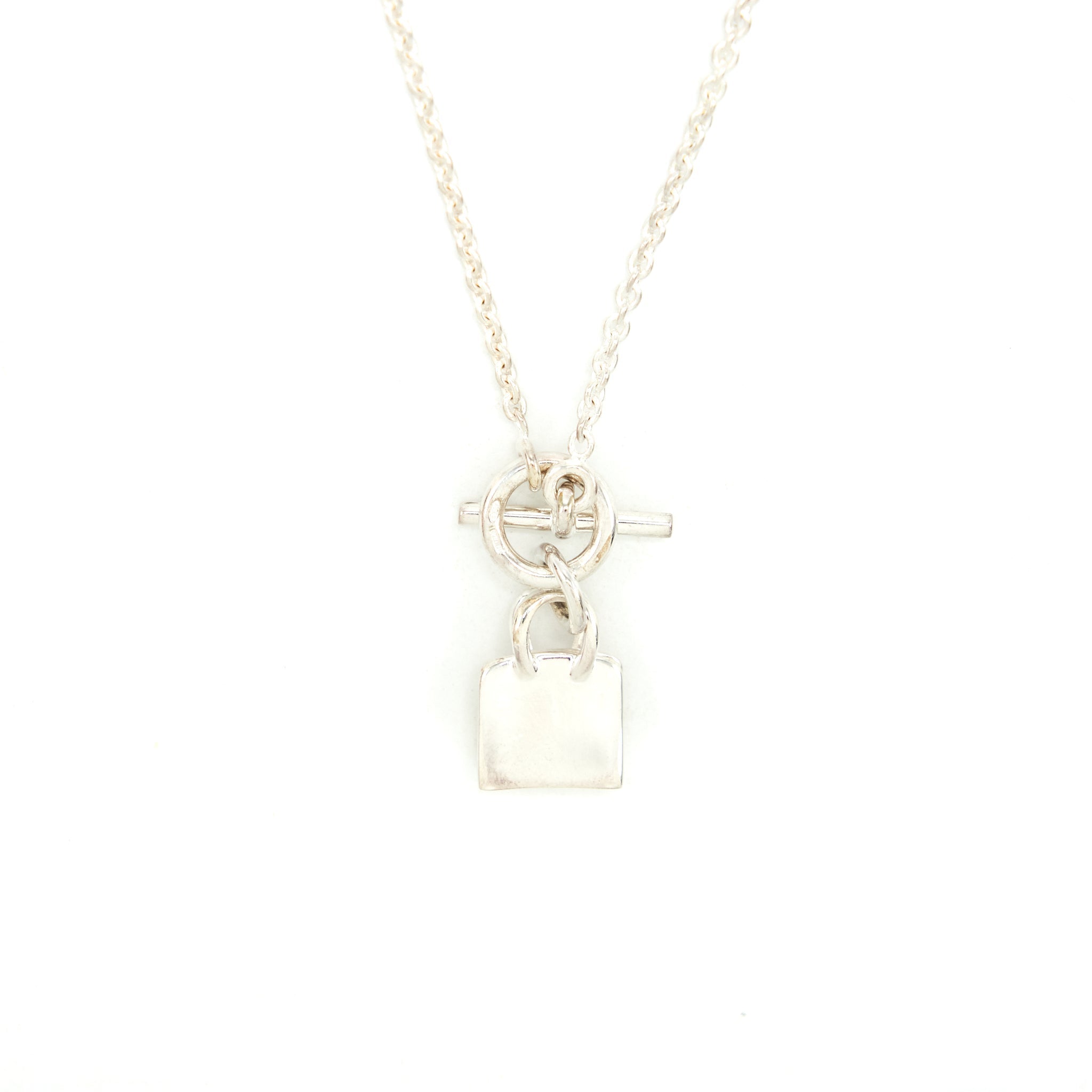 HERMES BIRKIN AMULETTE PENDANT STERLING SILVER