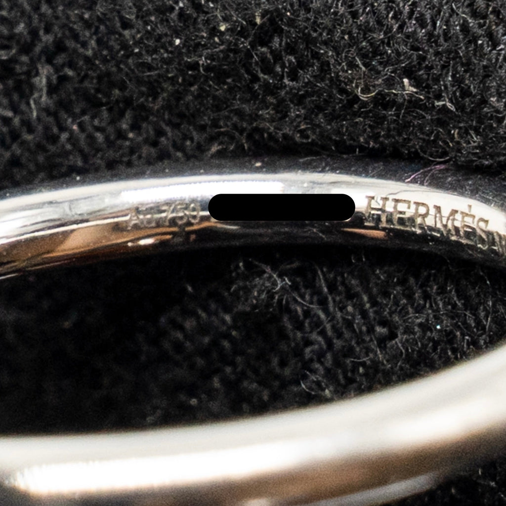 HERMES ECHAPPEE HERMES RING WHITE GOLD/DIAMONDS