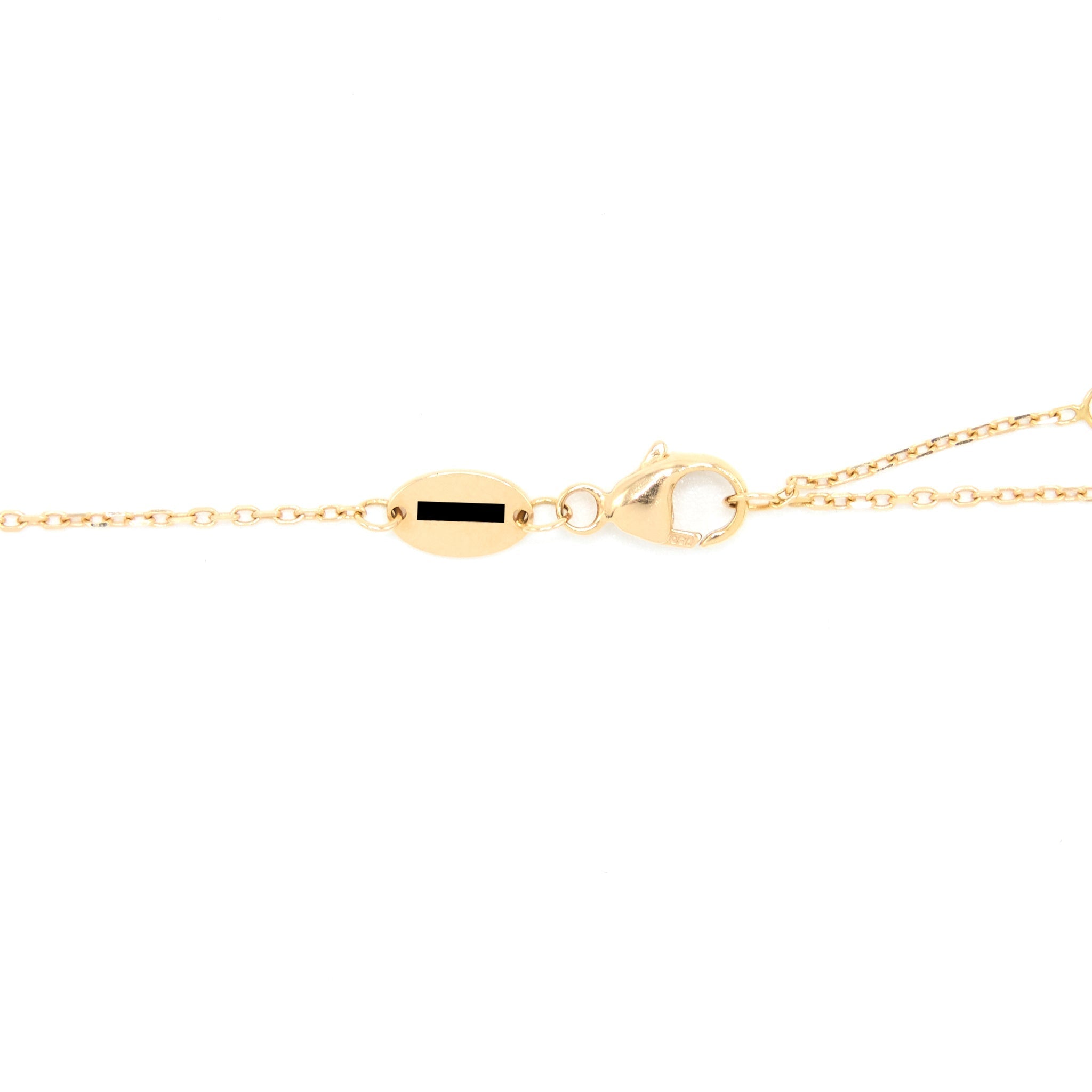 CHAUMET JESUS DE LIENS PENDANT MOTHER OF PEARL ROSE GOLD DIAMOND