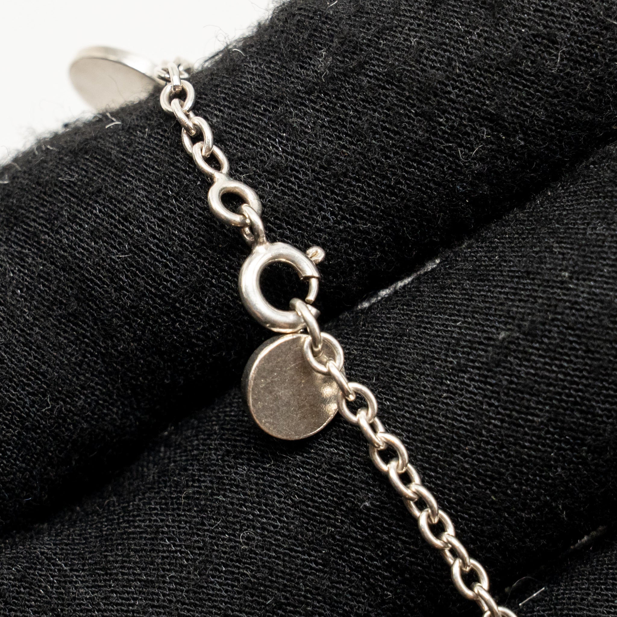HERMES EX-LIBRIS BRACELET ROSE GOLD/STERLING SILVER