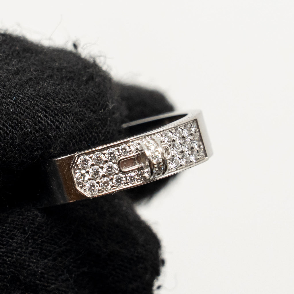 HERMES KELLY RING WHITE GOLD, DIAMONDS