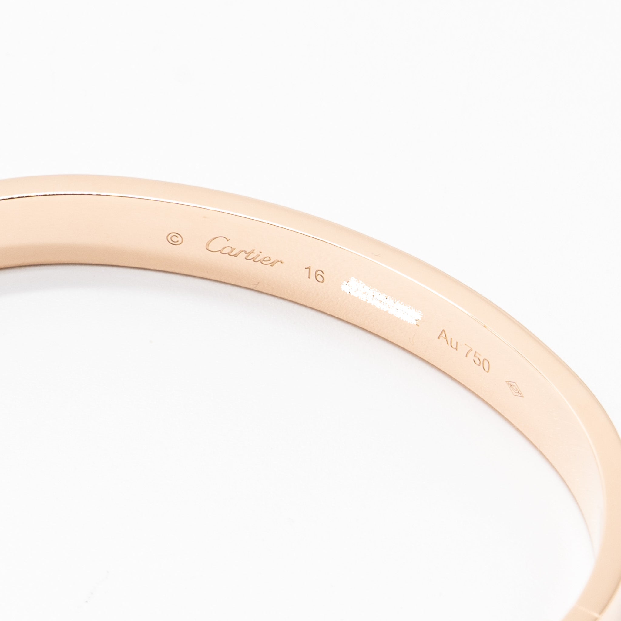 CARTIER LOVE BRACELET ROSE GOLD