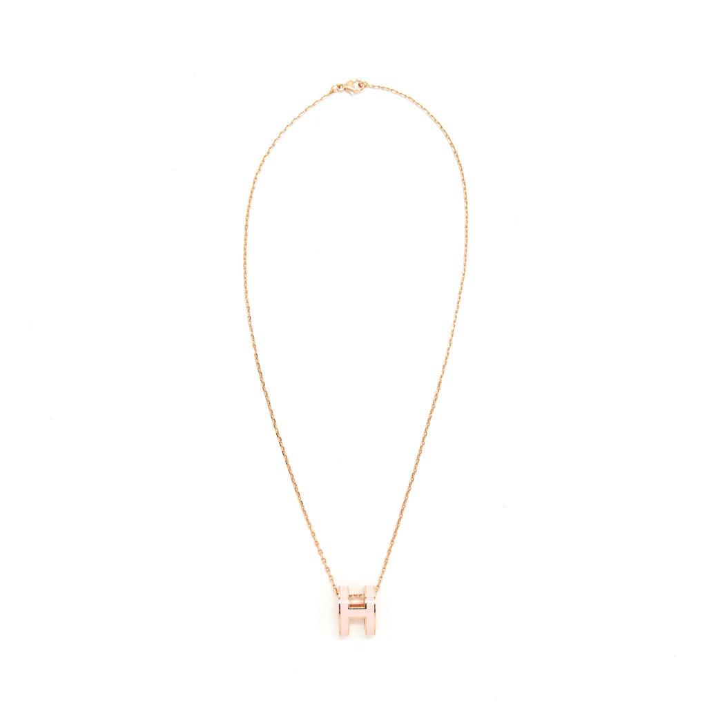 HERMES POP H PENDENT PINK RGHW