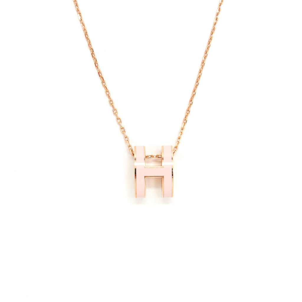 HERMES POP H PENDENT PINK RGHW