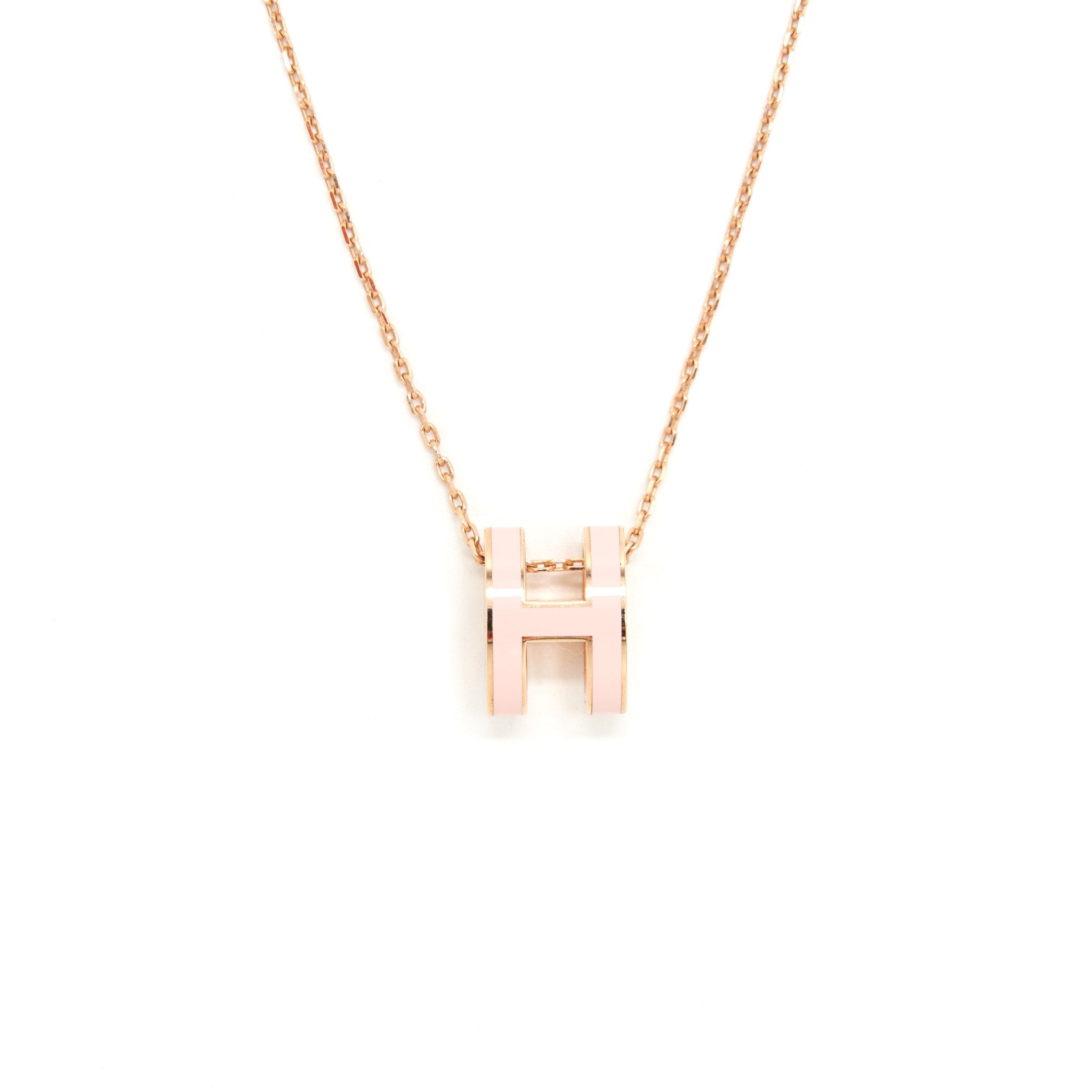 HERMES POP H PENDENT PINK RGHW