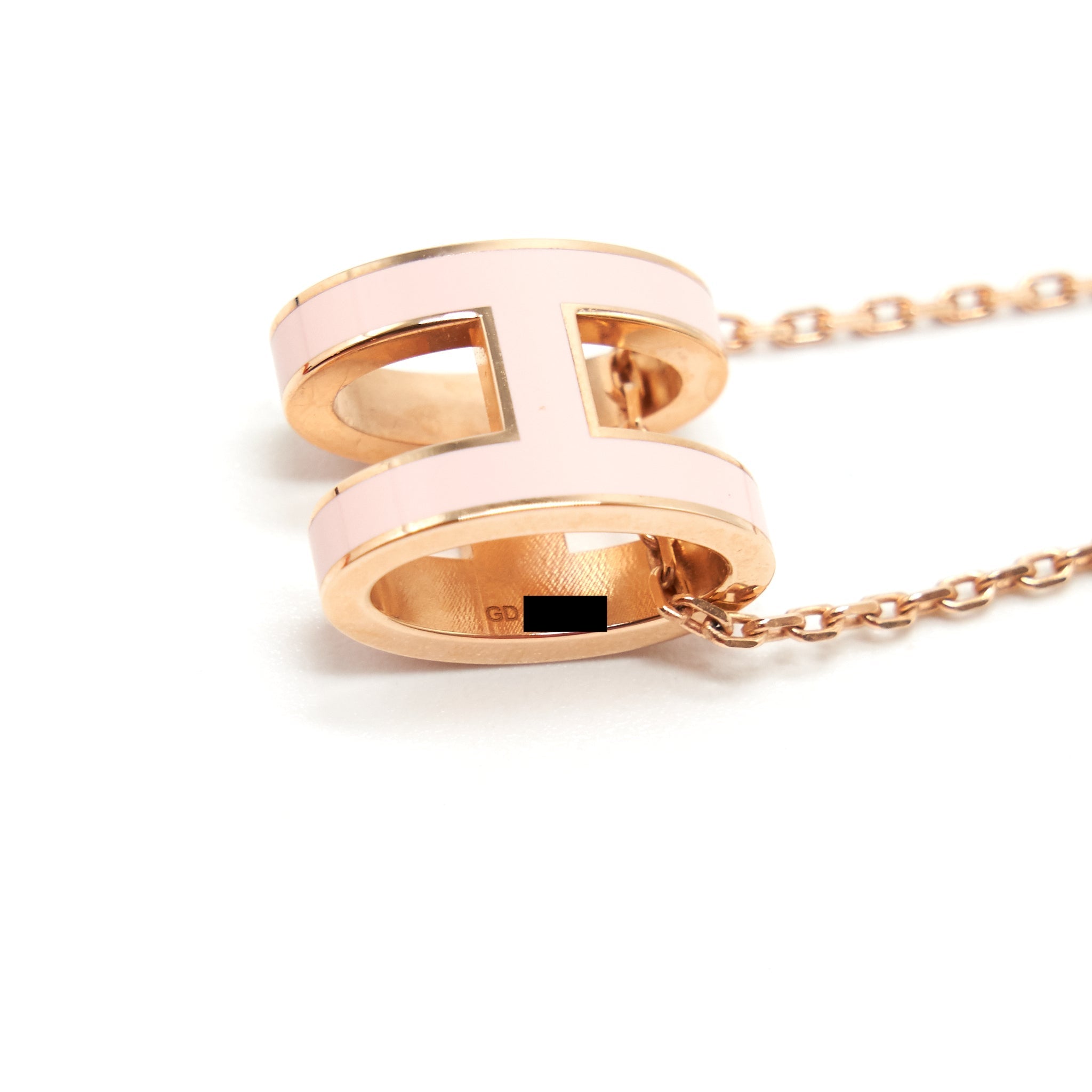 HERMES POP H PENDENT PINK RGHW