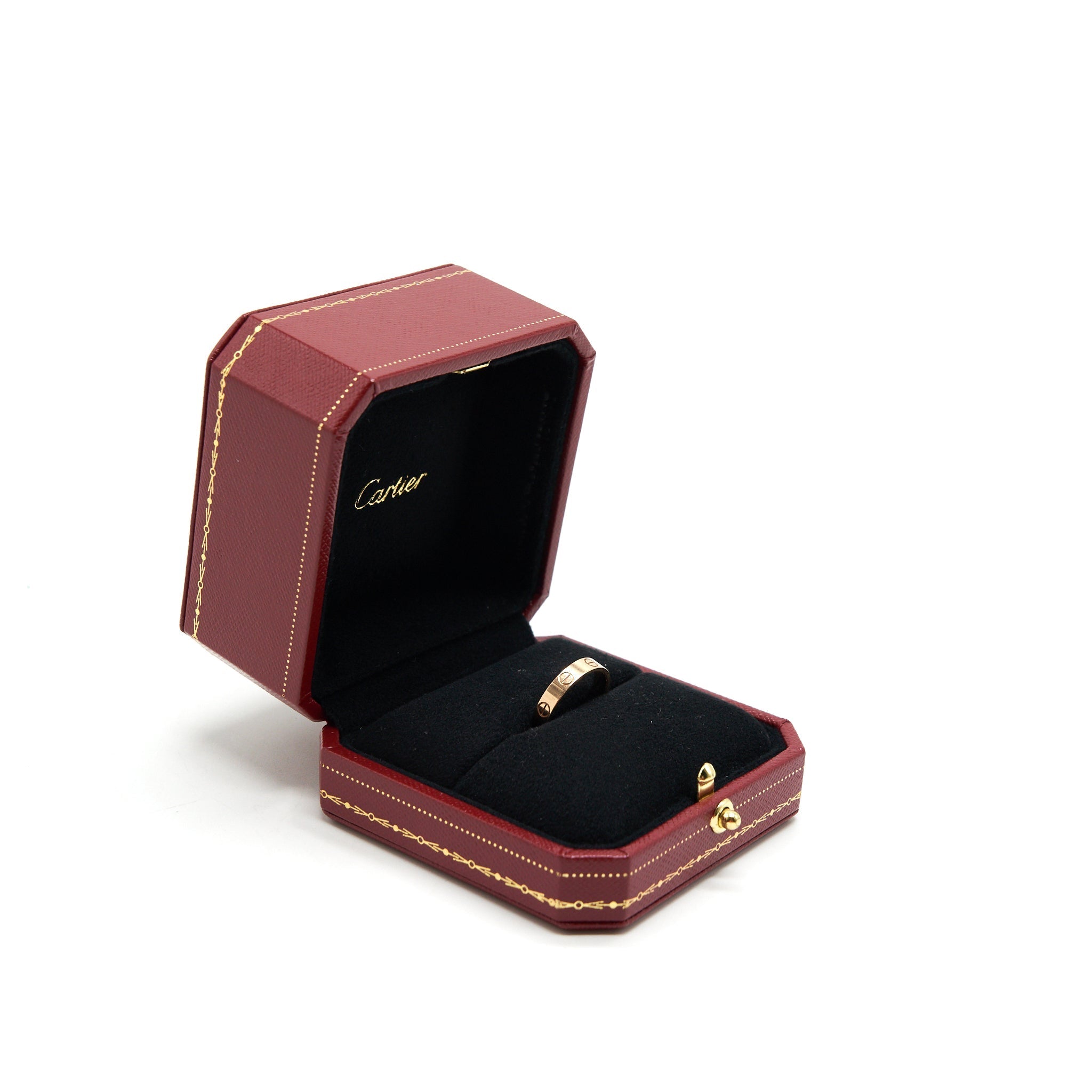 CARTIER LOVE RING PINK GOLD