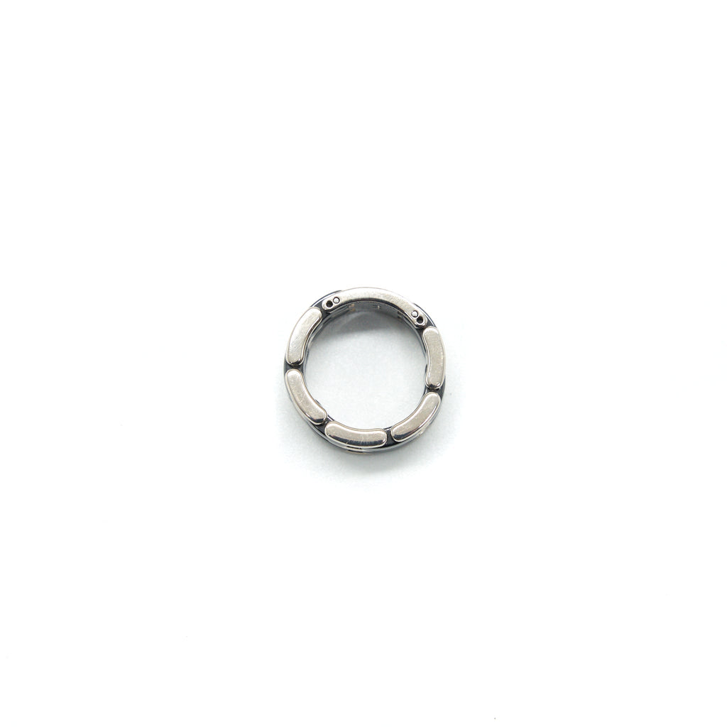 CHANEL ULTRA RING LARGE VERSION 18K WHITE GOLD, BLACK CERAMIC