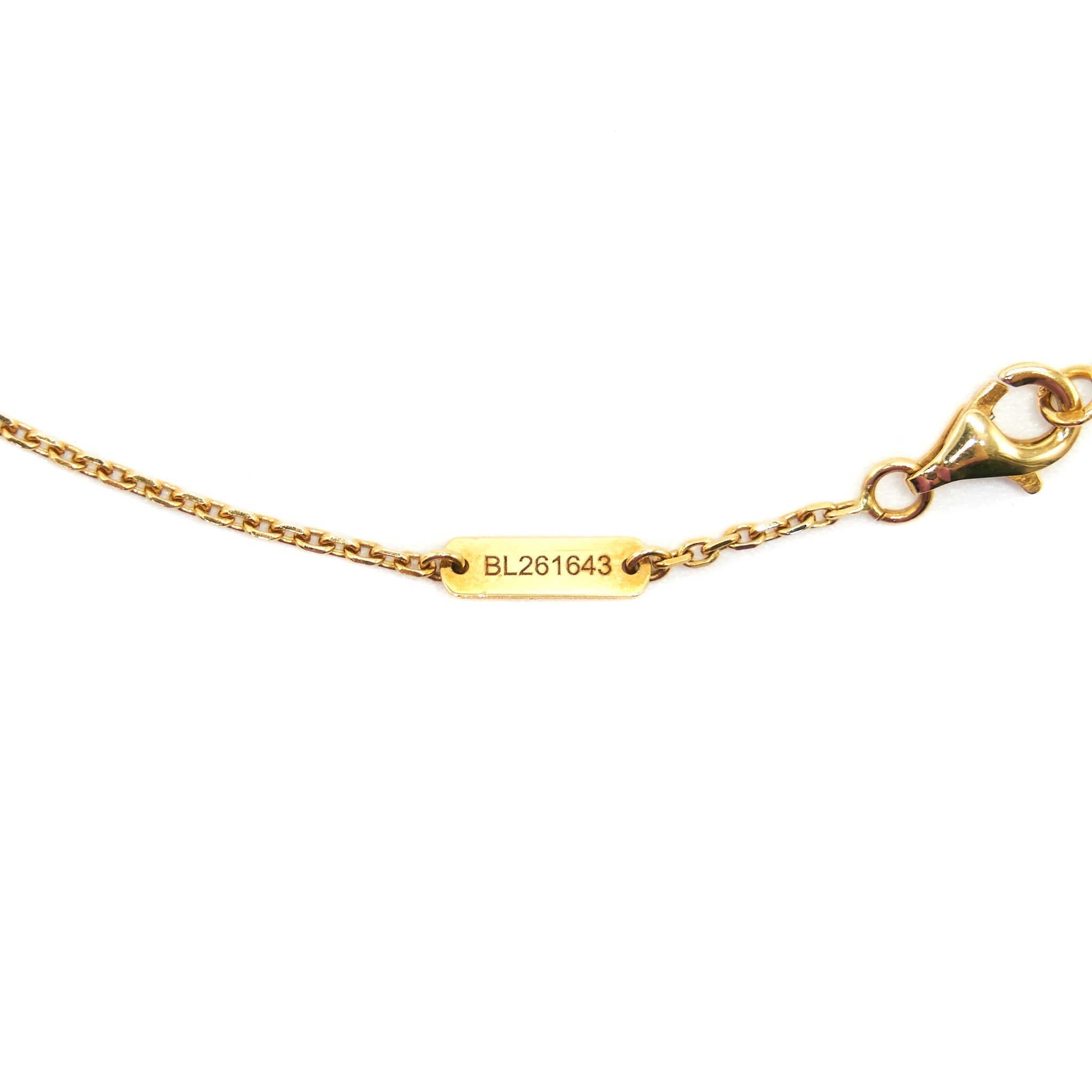 VAN CLEEF & ARPELS VINTAGE LUCKY STAR YELLOW GOLD WHITE MOTHER-OF-PEARL
