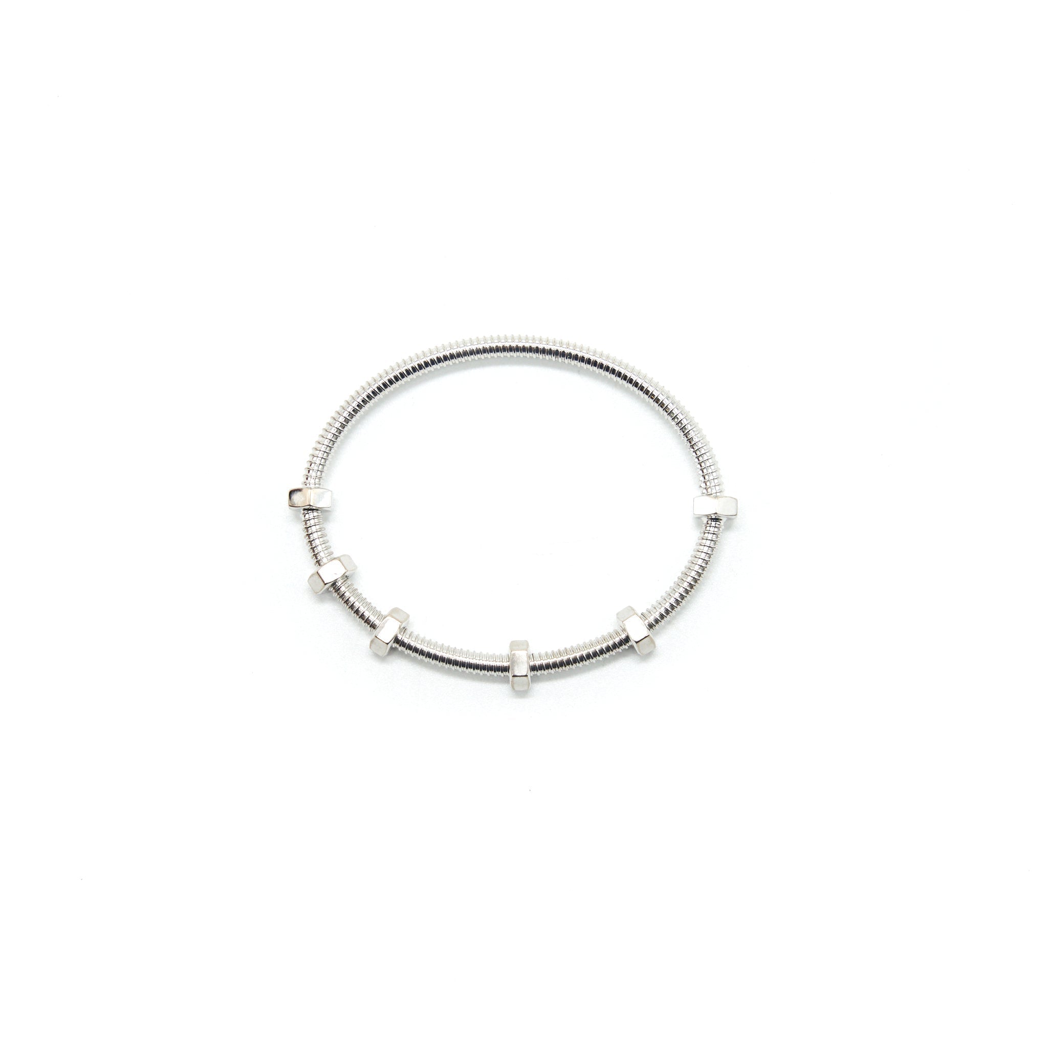 CARTIER ECROU DE CARTIER BRACELET WHITE GOLD