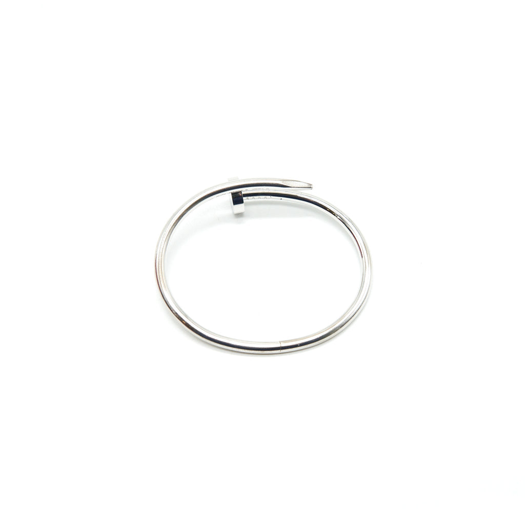 CARTIER JUSTE UN CLOU BRACELET WHITE GOLD